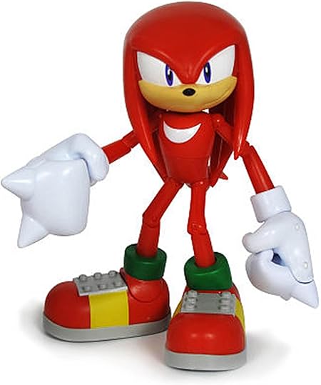 Amazon ソニック ザ ヘッジホッグ 3 75インチ アクションフィギュア ナックルズ ザ エキドゥナ フィギュア ドール 通販