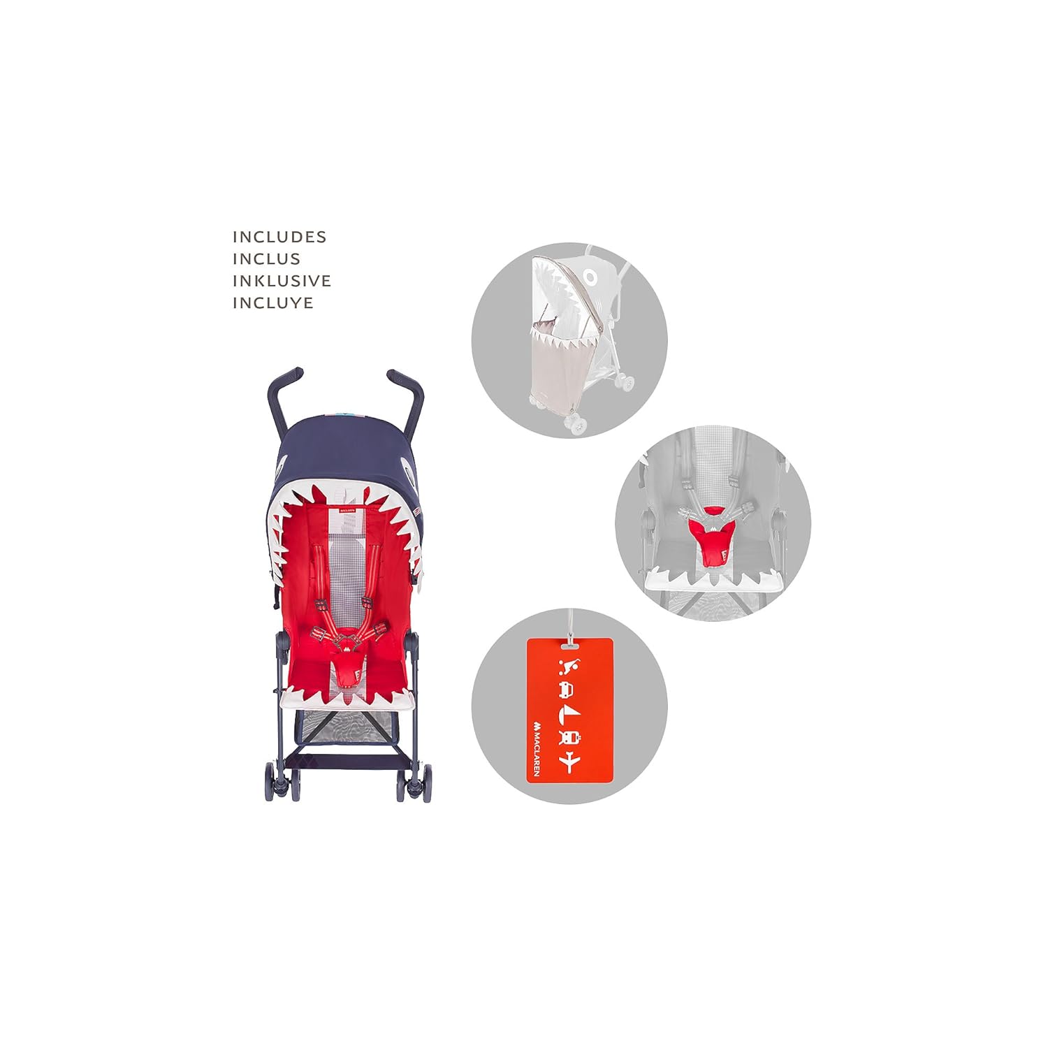 maclaren shark stroller