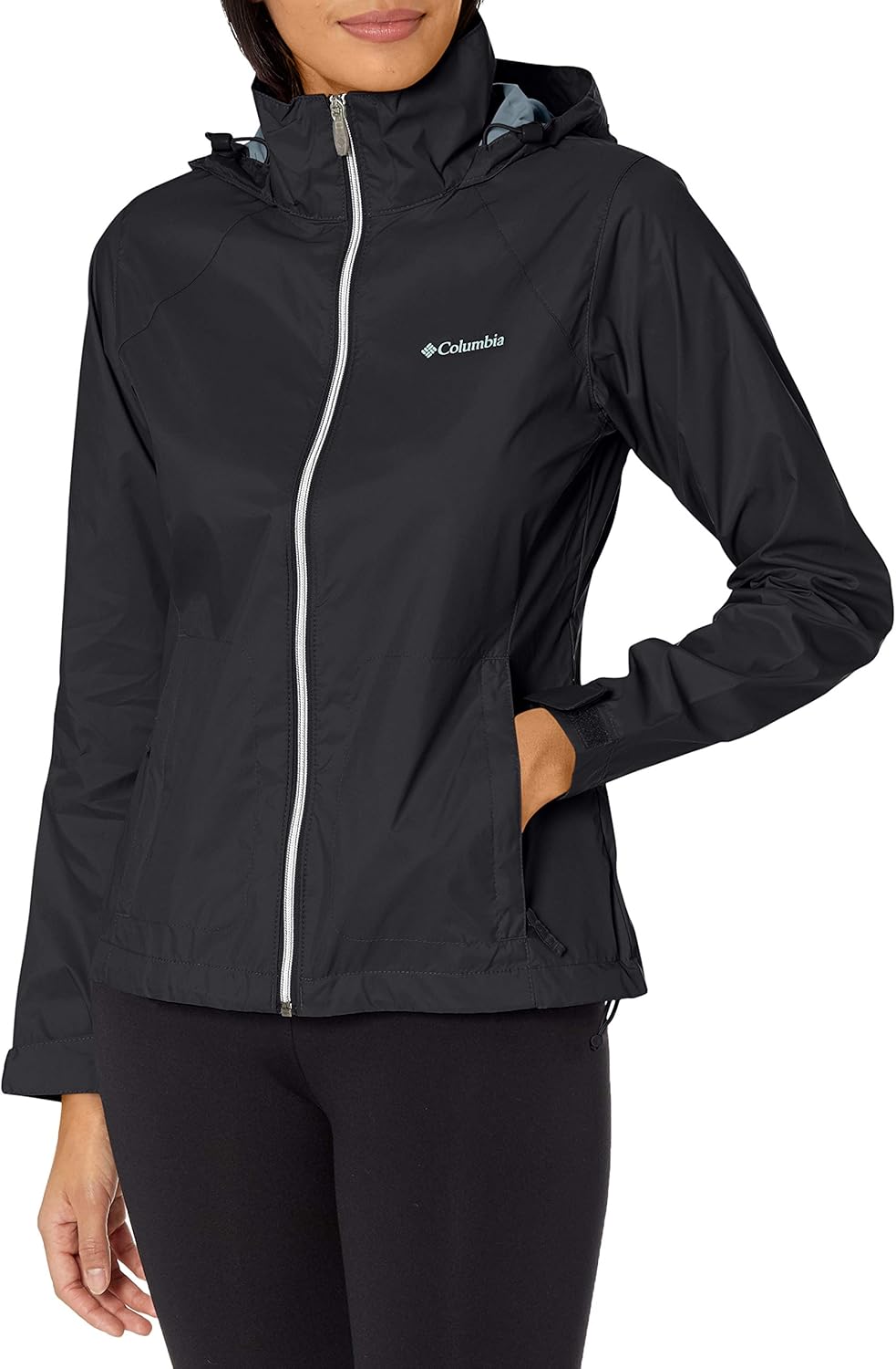 Columbia Women's Switchback Iii Adjustable Waterproof Rain Jacket: Clothing