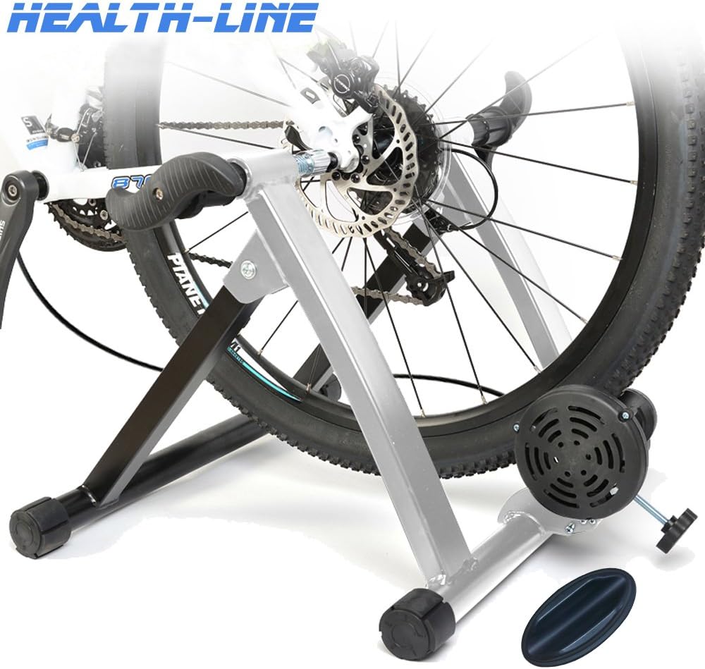 Health line products AMAZON ANNIVERSARY SALE! Magnetic 8 Resistance Levels Turbo Trainer Stand for Bicycle