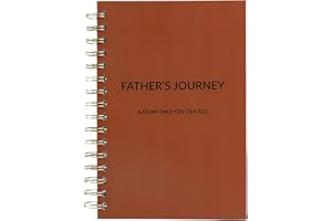 TESITEHI Dad Journal Life Story - A Family Heirloom Keepsake with + 275 Prompts to Share His Life Story Book and Memories, Father's Day, Birthday, Christmas Gift for Fathers to Fill Out for Tell Me