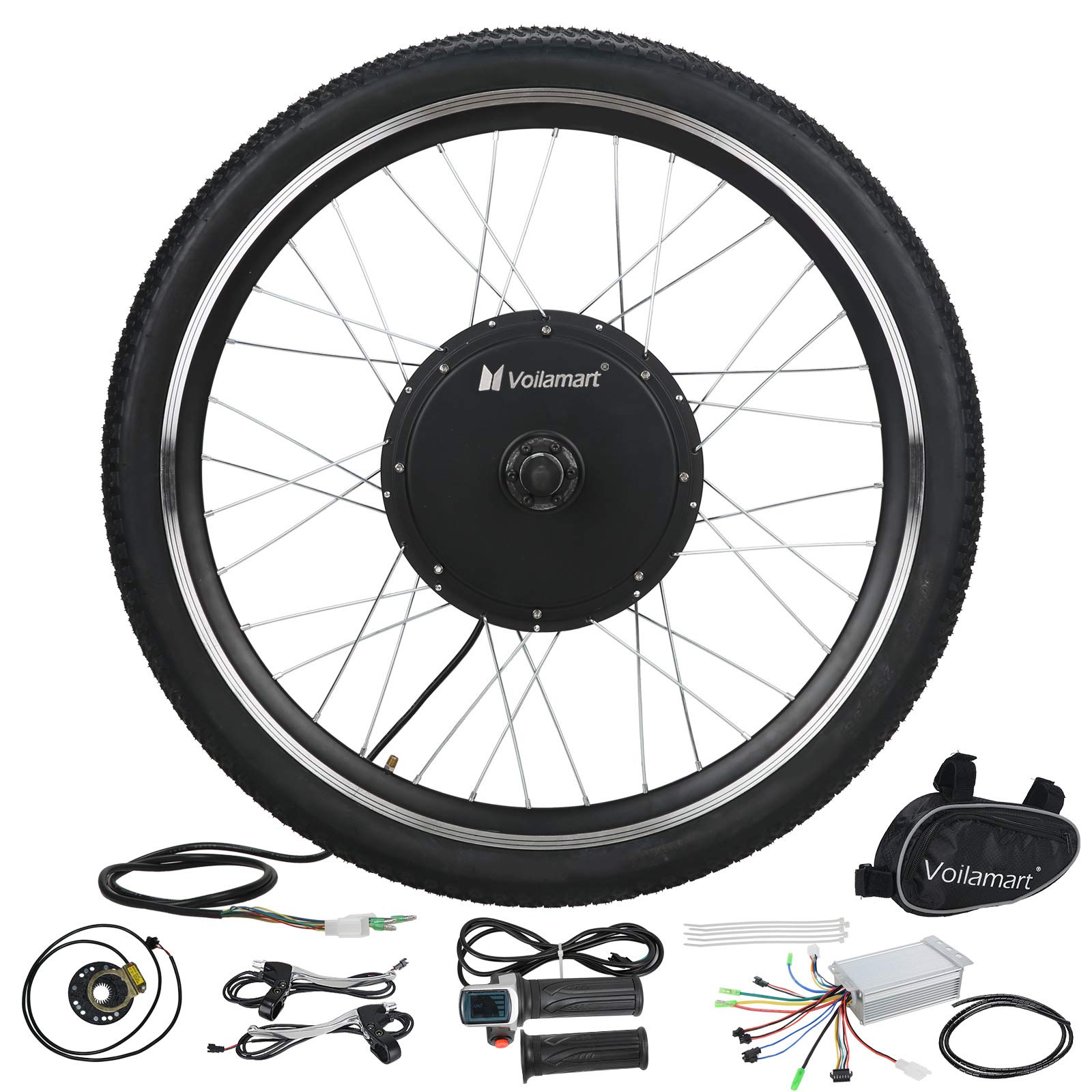 Buy Voilamart Ebike Conversion Kit,26" 36V 500W Front Wheel Electric