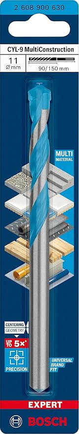 Bosch EXPERT CYL-9 MultiConstruction Drill Bit 11 mm 90 x 150 mm view 2