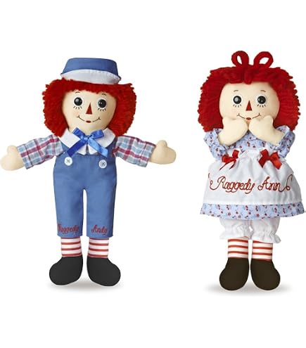 Amazon.com: Aurora World Raggedy Ann & Andy 15410 - Raggedy Ann