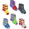 Super Hero Adventures Spider-Man Boys Toddler 6 pack Crew Socks
