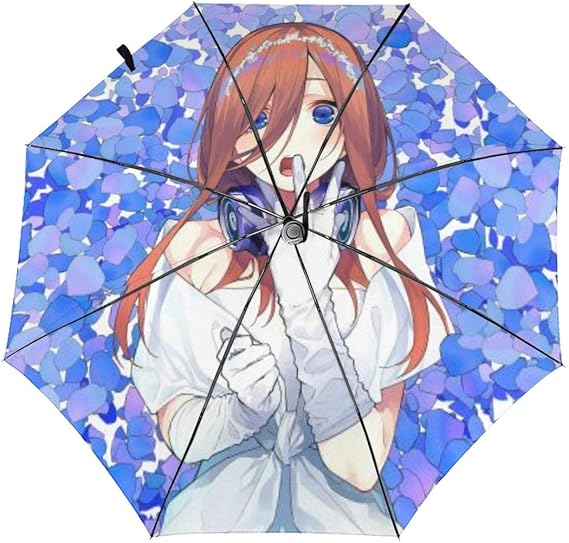 Amazon Co Jp アニメ 漫画 ドレス 五等分の花嫁 中野三玖 おりたたみ傘 メンズ 自動開閉 8本骨 頑丈な 大きい 折り畳み傘 自動 コンパクト晴雨兼用 紳士 Uv保護 折りたたみ傘 服 ファッション小物