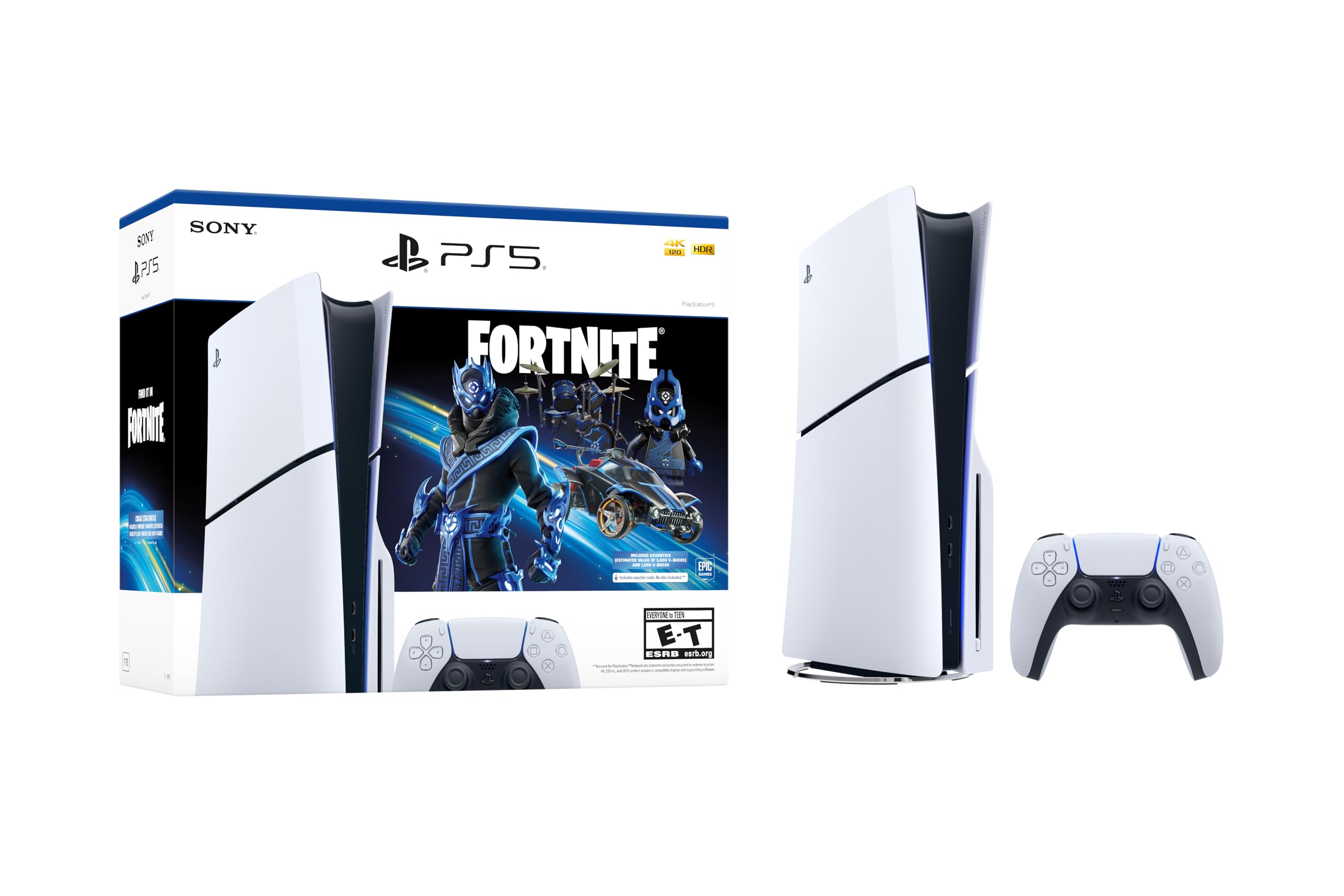 Consola PS5 - Edición Fortnite Cobalt Star Disc