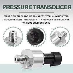 OTUAYAUTO 100 Psi Pressure Transducer Sender Sensor