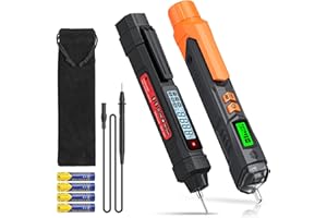 Neoteck Non Contact Voltage Tester 12-1000V/48-1000V and 2 in 1 Pen Type Digital Multimeter Adjustable Sensitivity AC Voltage