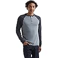 Hanes Men's T-Shirts, Men's BeefyT Henley Shirts, Men's Cotton Long Sleeve Shirts