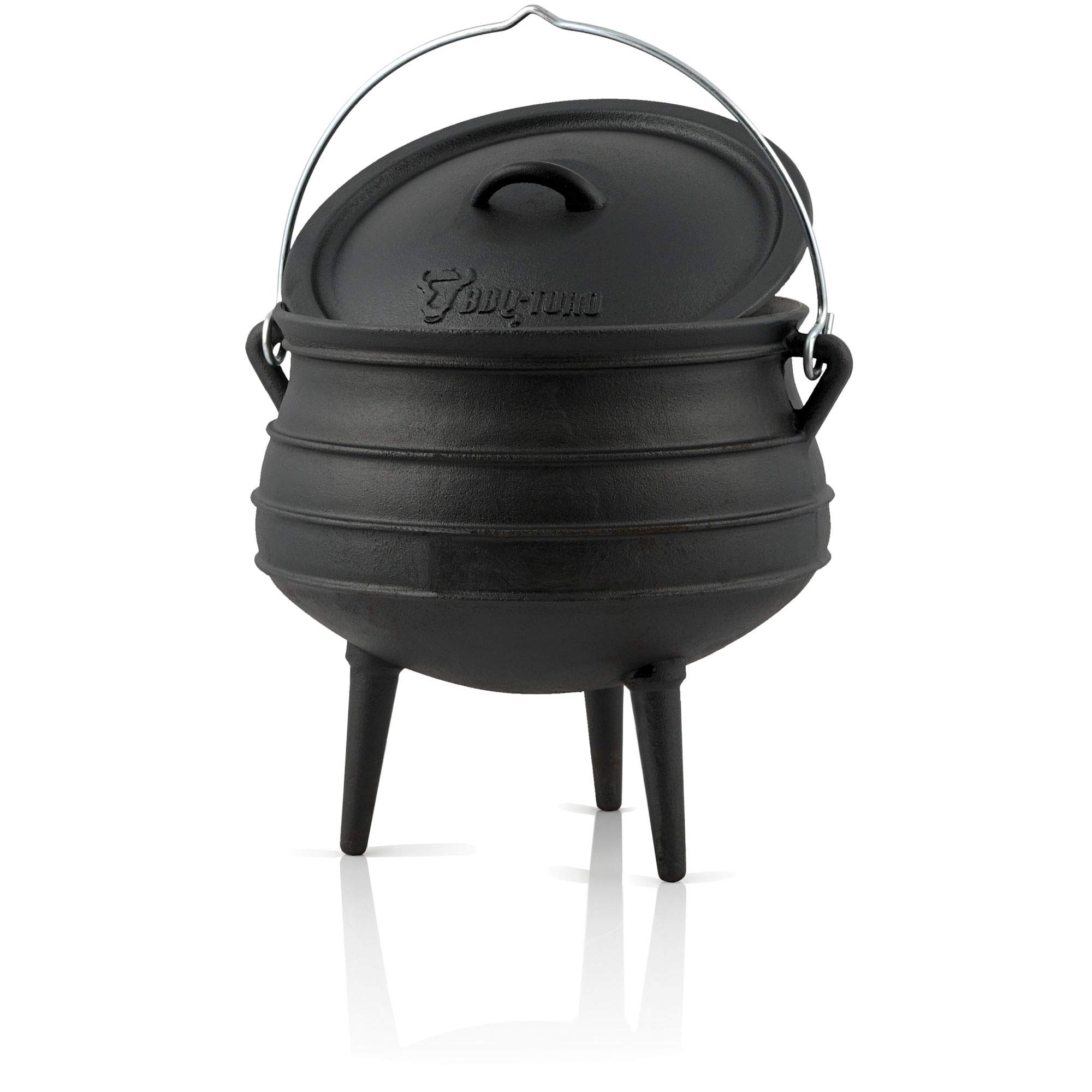 BBQToro potjie Cast iron witch kettle cast iron cooking pot South