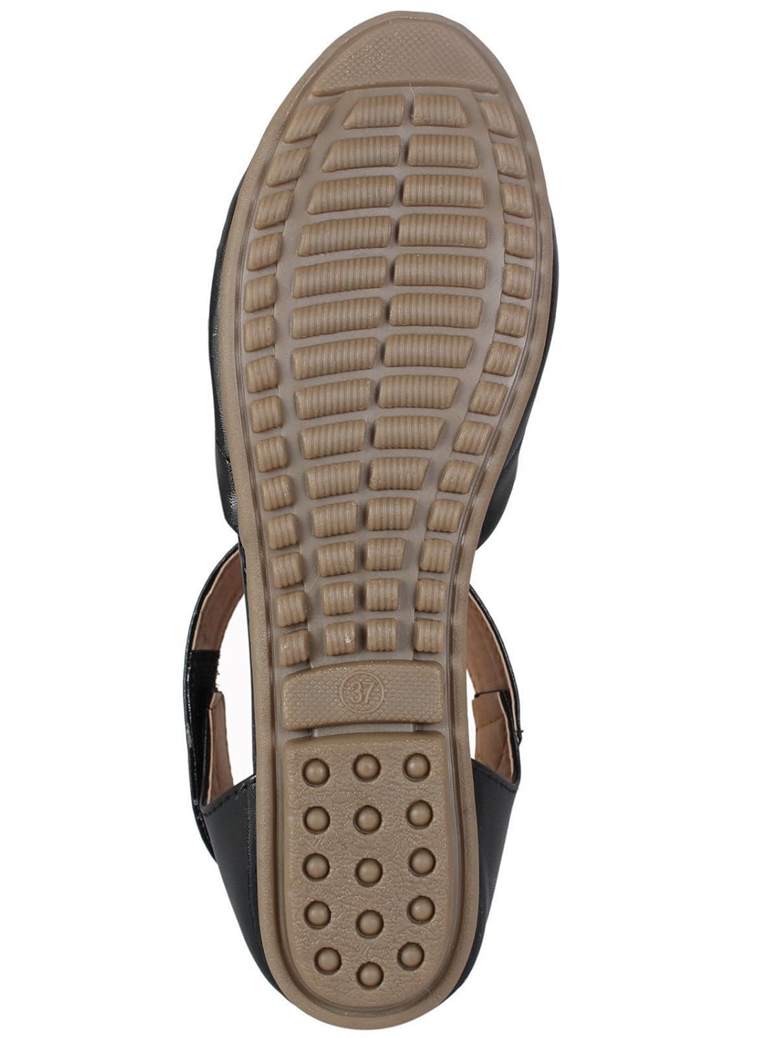 footshez women's casual black bellies