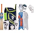SG Complete Full Cricket Kit with Ezeepak Bag (Without Helmet) Bat Size: Short Handle (Men's Size) l Cricket kit Complete
