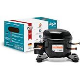 Sikelan Refrigerator Compressor 1/4 HP R600a &ndash; Quiet, Energy Efficient | German ETL Certified Replacement Compressor for Refrigerators, Freezers &amp; Coolers. 110&ndash;120V, 60Hz 220W cooling capacity