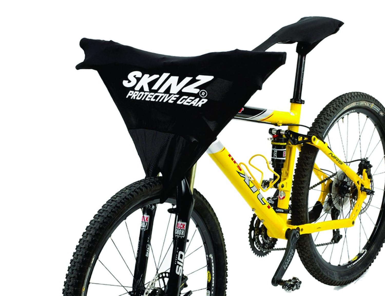 Skinz Protective Gear Mountain Bike Protector with Wheel Bike Covers