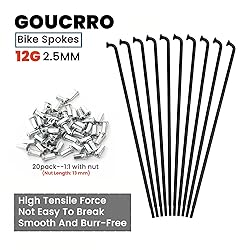 goucrro Bike Spokes Electric Bicycle E-Bike