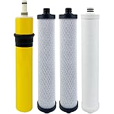Hydrotech Compatible Reverse Osmosis Replacement Filter Set With Membrane 33001068-25 GPD