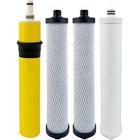 6-Month Reverse Osmosis System Replacement Filter Set – 5 Filters With 50 GPD RO Membrane-986758