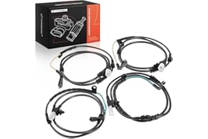 A-Premium Brake Pad Wear Sensors Compatible with Land Rover LR3 2005-2006 Front and Rear 4-PC Set