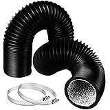 YIJUHOU Dryer Vent Hose Flexible: 3 Inch 17FT