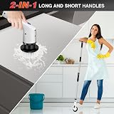 Autofather Electric Spin Scrubber 9-in-1 320RPM Dual Speed Extension Arm view 4