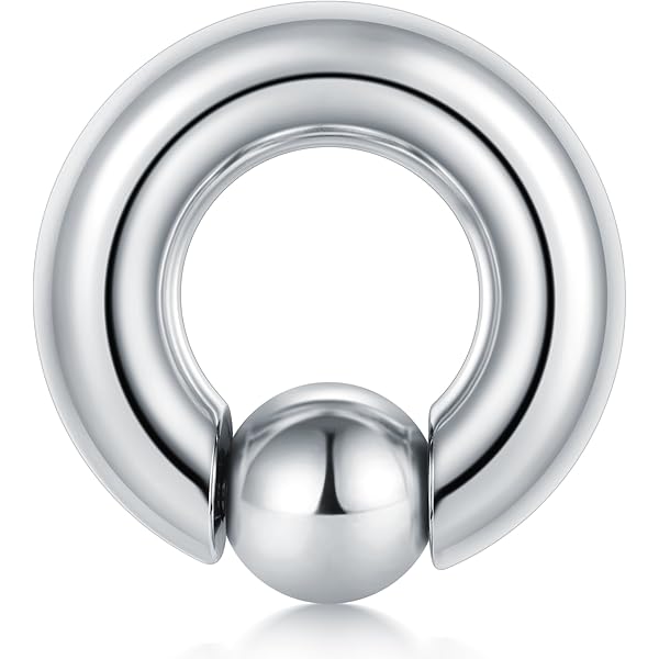 Amazon.com: Spring Action Captive Bead Ring CBR 0G Large