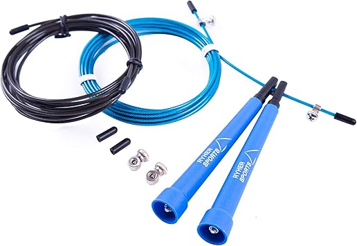 Ryher Cuerda para Saltar Kit - Comba Crossfit, Fitness y Ejercicio ...