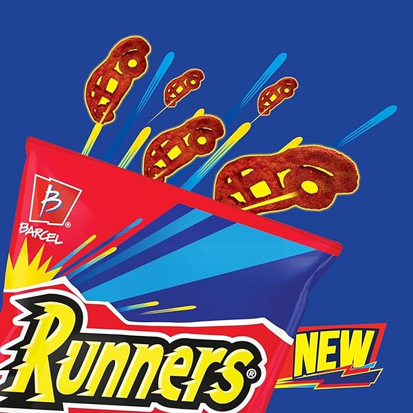 BARCEL RUNNERS – CHILI PEPPER & LIME FLAVORED SPICY CORN SNACK SIZE BAG