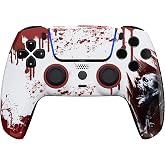 Custom Controllerzz Custom Wireless Controller Compatible with PS5 - Multiple Designs Available (PS5 Bloody Zombie)