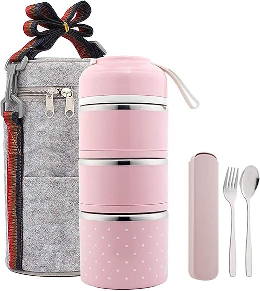 stackable food thermos