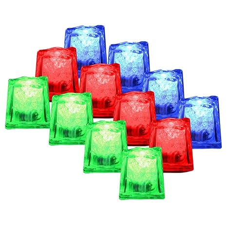 Ioio 12er Set LED - Eiswürfel LED 93