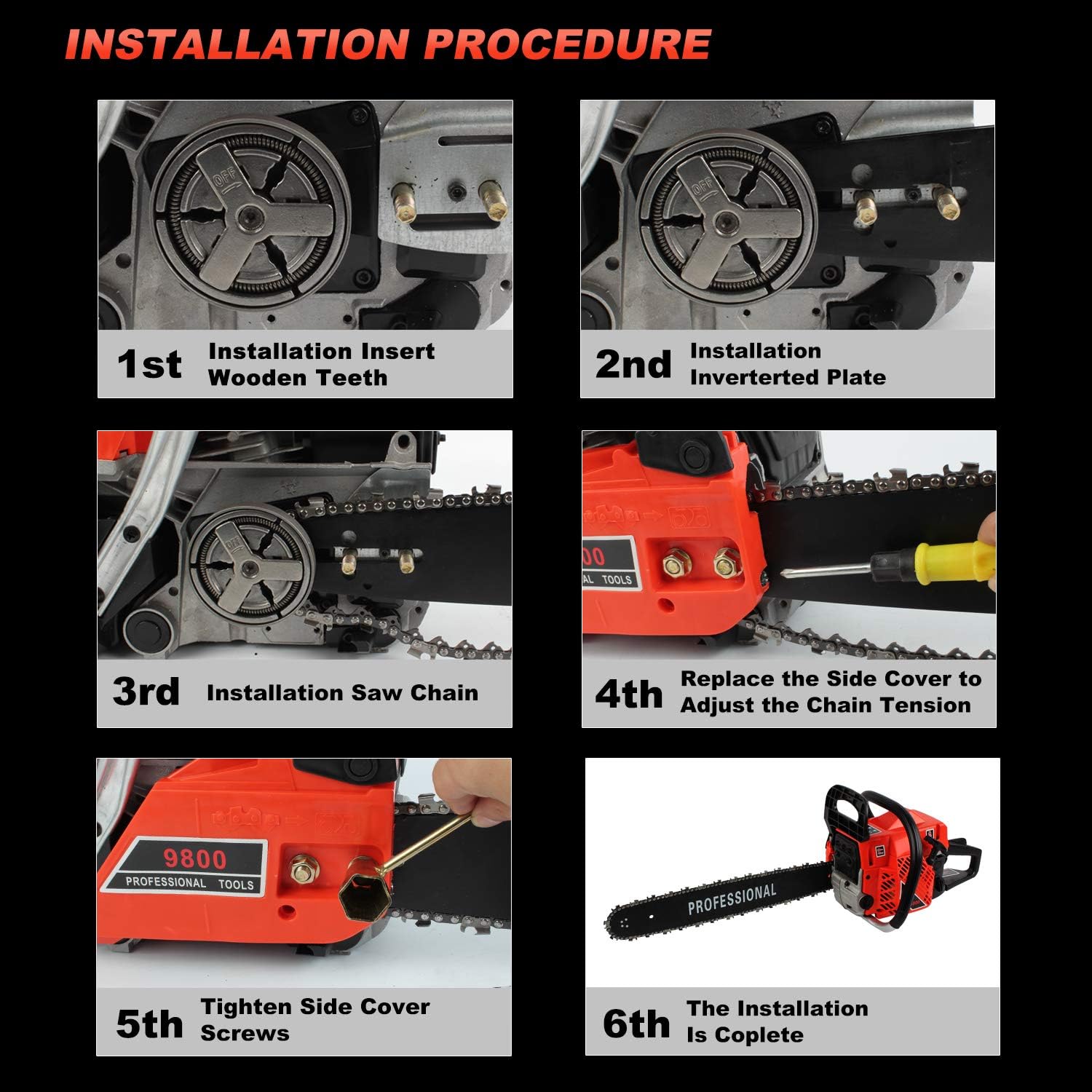 AUTOJARE YJ5201 Chainsaws product image 5