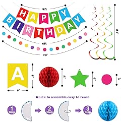 meowtastic Birthday Decorations, Happy Birthday