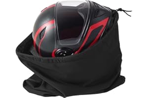 BREMOROU Helmet Bag Helmet Protection Storage Bag Large Capacity Light Weight Drawstring Large Storage Carrying With Drawstring Lightweight Backpack Hockey For Motorcycle