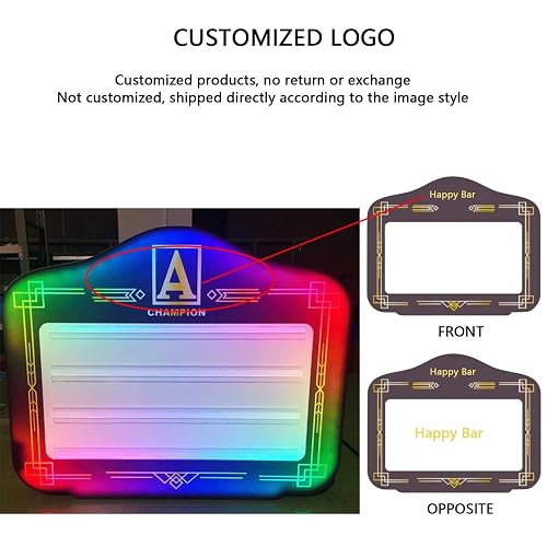 VIP Club Presenter With Changeable Letters LED VIP Bottle Service Sign ...