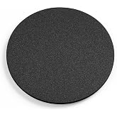HERO Creations Miniature Plastic Round Black Bases, 160 mm | Circular, For Roleplaying Game, Tabletop, Wargames Tables