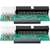 ECSiNG 2pcs 44-Pin 2.5" HDD to 40-Pin 3.5" IDE Interface Hard Disk Drive Converter Adapter Compatible with Dell Compatible with Sony