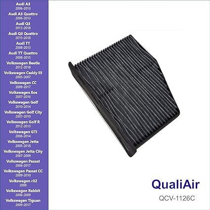 Amazon Com Qualiair Qcv 1126c Activated Carbon Cabin Air Filter