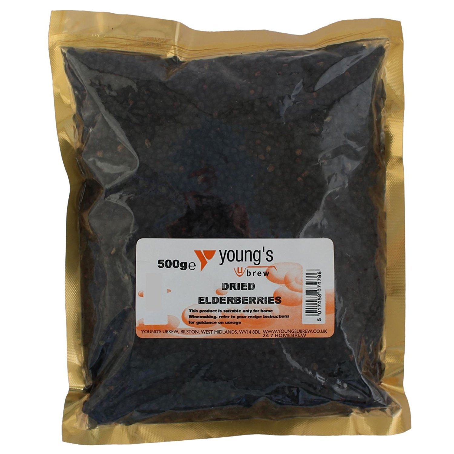 Youngs Wine Additives Dried Elderberries
