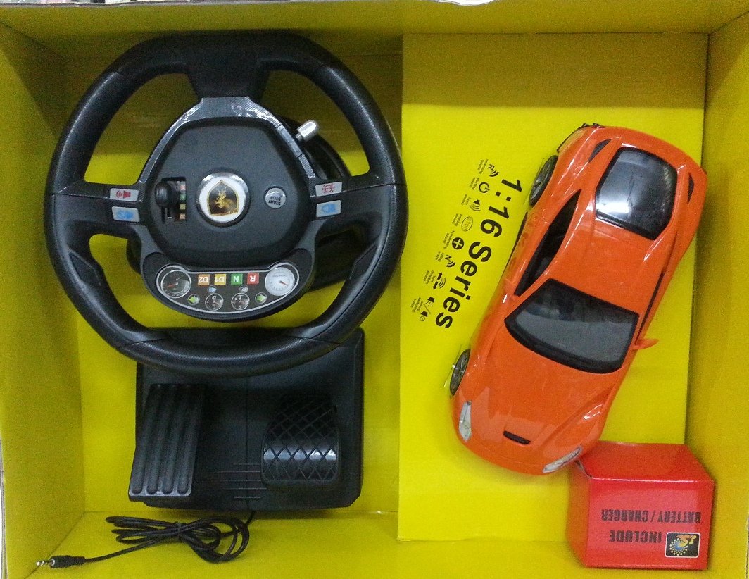 remote control car with accelerator