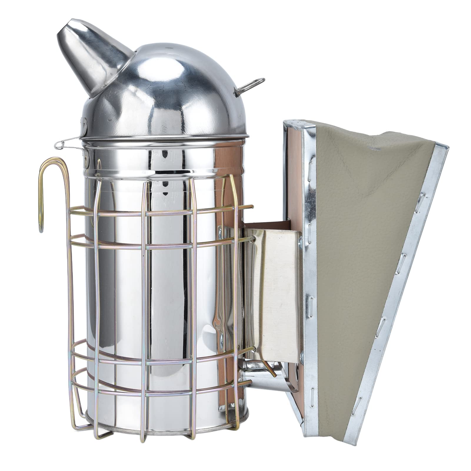 Large Stainless Steel Bee Smoker,Beekeeping Equipment Beehive Smoker for Outdoor Bee House for Bee Hive Smoker Beekeeper Beekeeping Tools