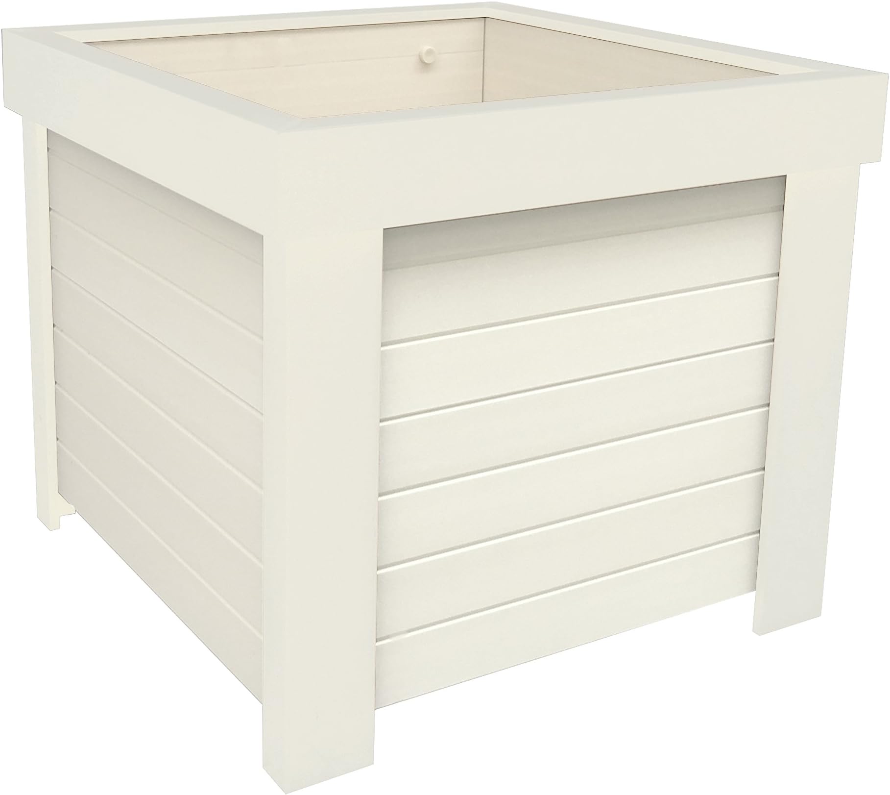 New Age Garden Eco Flex Planter, Tan, 18" Square
