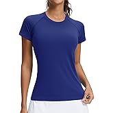 Stelle Women Seamless Workout Shirts Short Sleeve Athletic Top Yoga Gym Running T-Shirts