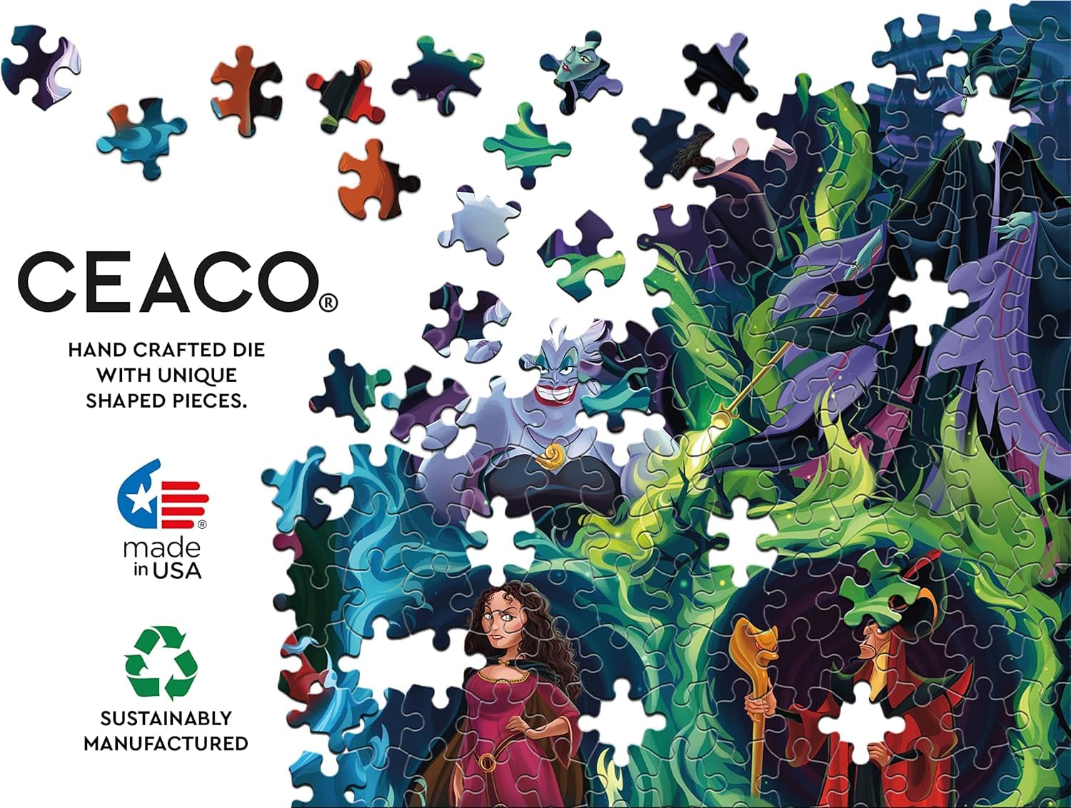 Ceaco - Disney - Villains - 500 Piece Jigsaw Puzzle