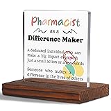 Pharmacist Gifts Clear Desk Decorative