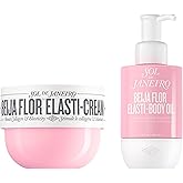 SOL DE JANEIRO Beija Flor Elasti-Cream and Body Oil Bundle | Elasticity-Boosting Duo | Full Size Body Cream & Oil | Cheirosa 68 Scent