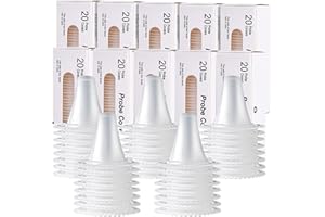 Ling-Luo 200 Counts Ear Thermometer Probe Covers - BPA Free Disposable Lens Filters, Refill Covers for All Braun themometer M