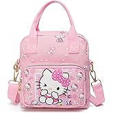 Cute Cartoon Tote Bag, Crossbody Bags for Girls, Adjustable Strap Sling Backpack, Best Gifts for Her