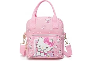 GQYAYQG Cute Cartoon Tote Bag, Crossbody Bags for Girls, Adjustable Strap Sling Backpack, Best Gifts for Her