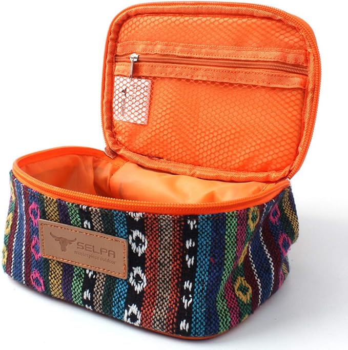 Amyou 旅行 調味料収納袋 スパイスオーガナイザーポーチスパイス 旅行 調味料 収納袋 香料収納袋 キャンプ 旅行用 化粧品収納袋 一枚 Amyou タックルバッグ Amazon